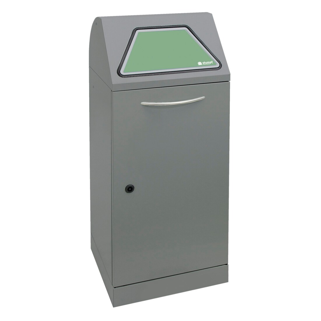 Abfalltrennung Modul-Vario 75 graualu-struktur, verz. Innenbehälter, 75 Liter