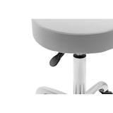 thumbnail of physa Rollhocker mit Rückenlehne - 530 - 710 mm - Dunkelgrau