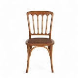 thumbnail of Bistrotstuhl NAPOLEON - Holz - Geflochtene Sitzfläche