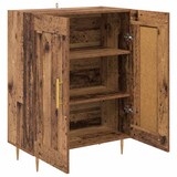 thumbnail of vidaXL Sideboard Altholz 69,5 x 34 x 90 cm Verbundholz und Eisen
