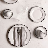 thumbnail of Assiette creuse Bistrot 22 cm x6 -  Blanc Rond Porcelaine Table Passion 23.00x23.00 cm