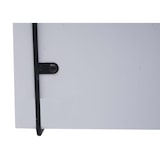 thumbnail of Wandplank HWC-K78, Hangende plank Zwevende plank, 3 planken Metalen massief hout Industrieel 40x40x13cm ~ wit