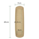 thumbnail of MONOUSO - Vassoio Kraft per Baguette 500ml 24,8x6cm (500 Uds)