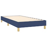 thumbnail of Décoshop26 - Lattenrost auf Beinen Bettgestell 100x200 cm blauer Stoff TDL0207349