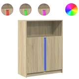 thumbnail of vidaXL LED-Sideboard Sonoma-Eiche 77x34x100 cm Holzwerkstoff
