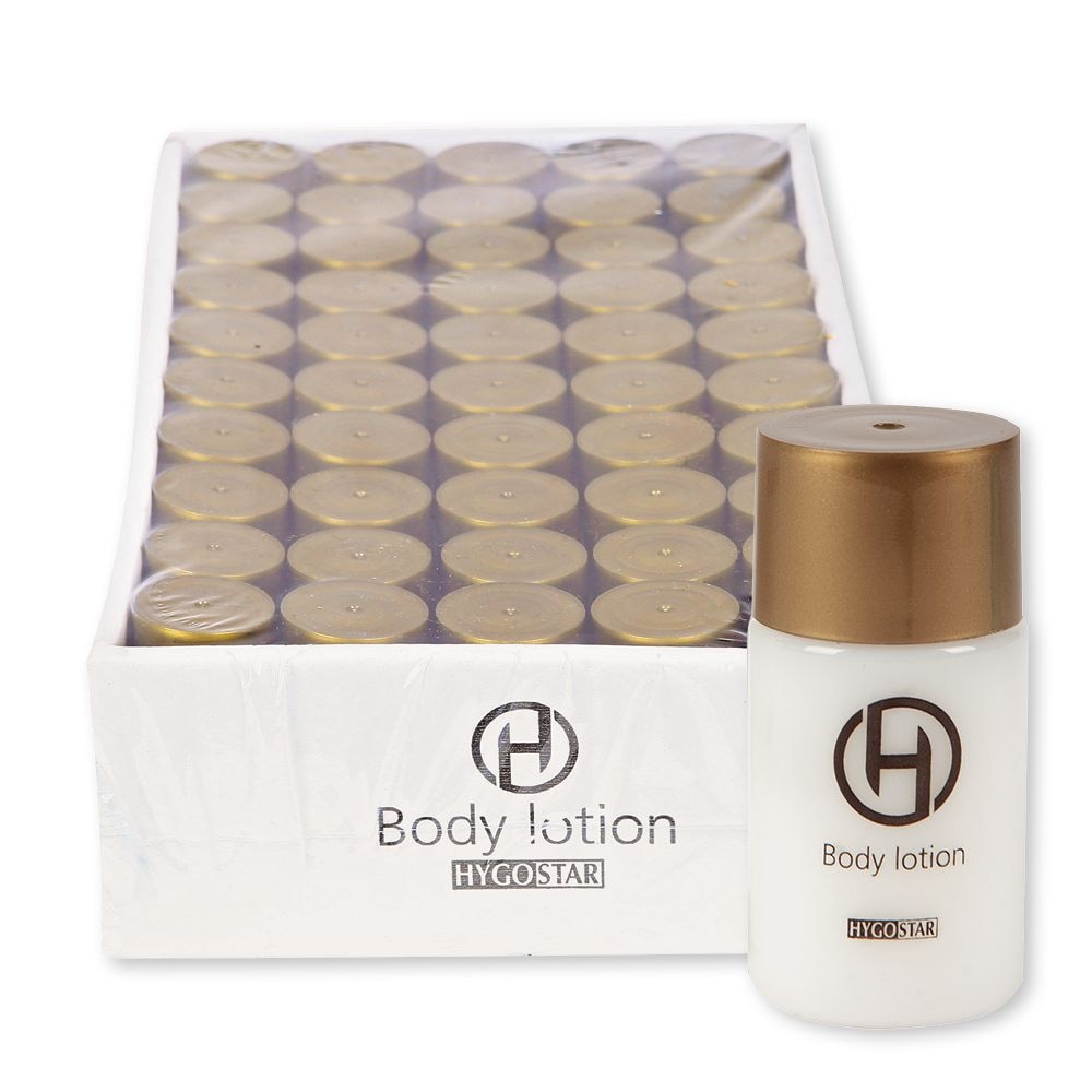 Body Lotion Flasche 25ml Transparent 50 Stück