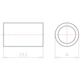 thumbnail of 25 Stk. Kaiser Verbindungsstutzen 9060-88