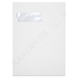 thumbnail of Raadhuis akte envelop met venster C4 wit met plakstrip doos a 250 stuks