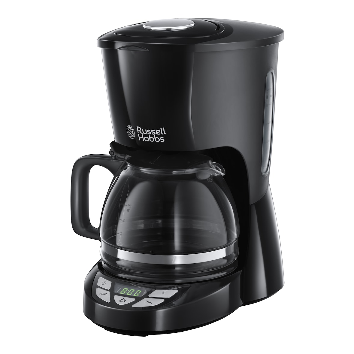 Russell Hobbs Textures Plus Glas-Kaffeem. Sw. 22620-56