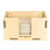 thumbnail of Groene Hygiëne` 8 dispensers voor handdoekpapier `KÜCHENSTUBE` 16,5 cm x 28,5 cm x 15 cm naturel