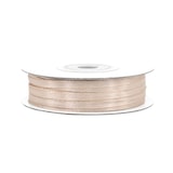 thumbnail of 3mm Satinband 50m Schleifenband Geschenkband Dekoband Schmales Stoffband Sand Beige
