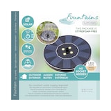 thumbnail of LED Solar Teichpumpe leuchtend schwimmende Fontäne Springbrunnen Gartenteich