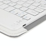 thumbnail of Clavier Pour Tablette Universel Étui En Cuir Avec Pavé Tactile Et Support Blanc YONIS