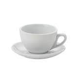 thumbnail of Platillo De Porcelana Para Taza De Desayuno Modelo Parigi, M1934, Paquete De 6 (Taza NO Incluida)