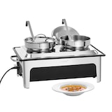 thumbnail of Soepenstation 220E | 2x 4L | Elektronisch | 2.2kW | Met 2 Inzetpannen | 636x357x460(h)mm