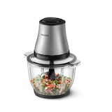thumbnail of PHILIPS mini hachoir bol verre 2l 500w silver HR1503/00