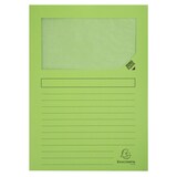 thumbnail of Exacompta - Réf. 50250E - Carton de 400 chemises à fenêtre Forever® 120 g/m²- dim 22 x 31 cm pour A4 - 10 couleurs