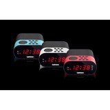 thumbnail of Lenco CR-07 Blue - FM-Radiowecker mit Sleeptimer und doppeltem Alarm - Blau