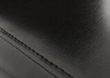 thumbnail of 2er-Set Esszimmerstuhl HWC-N66, Stuhl Küchenstuhl Lehnstuhl Massivholz Kunstleder ~ schwarz-braun, schwarze Beine