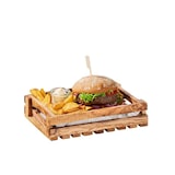 thumbnail of APS Table Caddy -OLIVE- 25 x 18 cm, H: 6 cm olijfhout