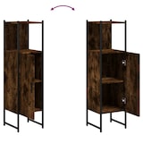 thumbnail of vidaXL Badschrank Räuchereiche 33x33x120,5 cm Holzwerkstoff