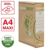 thumbnail of ESSELTE OXFORD SMART GREEN, 3 Scatole multiuso da 300 (6x50) Buste perforate Deluxe Antiriflesso 100% Riciclate, Formato 22x30, trasparente, 397850504