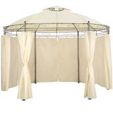 thumbnail of tectake Pavilhão de jardim de luxo 3,5m SIANA Ø 350 x 280 cm Creme