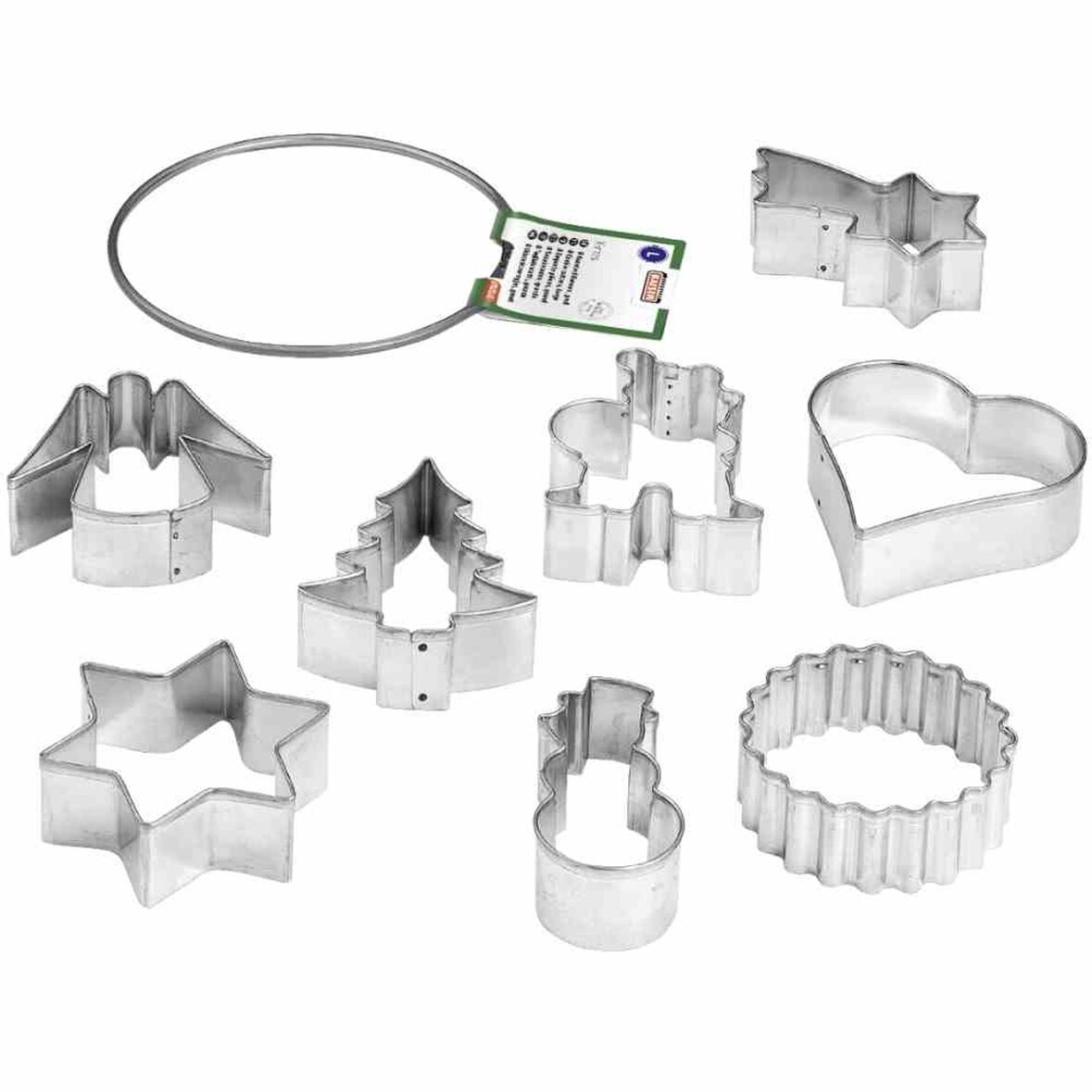 Ausstechform groß 8er mit Aufbewahrungsring