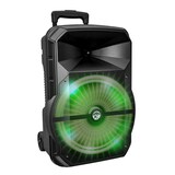 thumbnail of Enceinte active DJ My Deejay MDJ 12 RVB PACK à LEDs, 600W 12" USB, Bluetooth, Application Micros VHF et filaire, Support Pied
