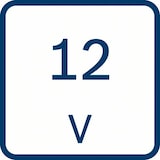 thumbnail of Akku-Winkelschleifer GWS 12V-76, mit 2 x 3.0 Ah Li-Ion Akku