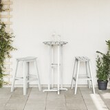 thumbnail of vidaXL 3-teiliges Garten Bar Set Weiß HDPE