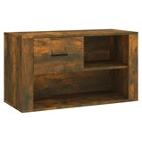 thumbnail of vidaXL Schuhschrank Räuchereiche 80x35x45 cm Holzwerkstoff