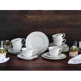 thumbnail of CreaTable Arianne Weiss Kaffeeservice 18-tlg Porzellan