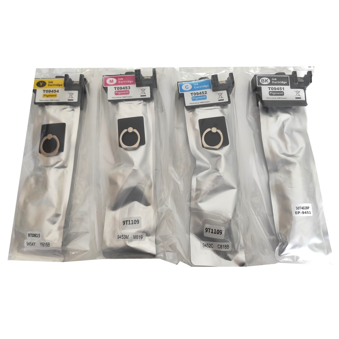 Satz Tintenpatronen kompatibel f. Epson Workforce Pro WF-C5710 DWF ersetzt Epson T9451 T9452 T9453 T9454 ...