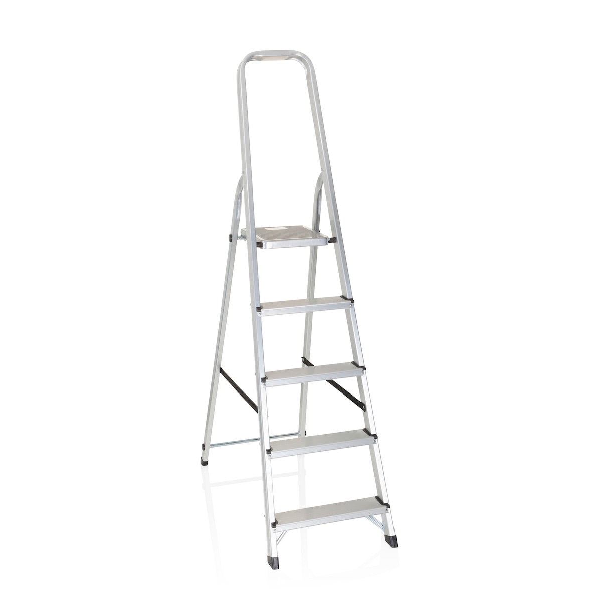 Escada dobrável SOLID III alumínio hjh OFFICE