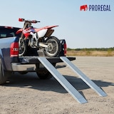 thumbnail of PROREGAL 2X Auffahrrampe TITAN 185cm Traglast 200kg pro Laderampe rutschfeste Oberfläche 2er Set für PKW Anhänger Motorrad Rollstuhl Rasentraktor