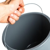 thumbnail of 4 Stück Plastikeimer, 5 Liter Haushalteimer, Wassereimer, Farbe: anthrazit, rot, grün, blau; mit Messkala