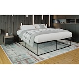 thumbnail of Letto in metallo Scala nero/200x180x46 cm