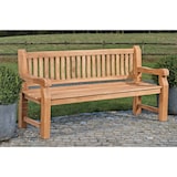 thumbnail of Gartenbank Teakbank HIBAS - Holz Teak 120x61x93 cm | Holzbank 120 Cm Gartenbank Sitzbank Mit Lehne Wetterfest Bank Garten Terrasse
