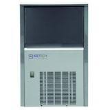thumbnail of Produttore di ghiaccio 25 kg cubetto pieno small da 14 gr. Deposito 6 kg. Carrozzeria inox. Condensazione aria o acqua. ICETECH SS25
