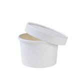 thumbnail of greenbox - Suppenbecher to go aus Karton (Premium) 200 ml, Ø 90 mm, weiß, 25 St.