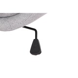 thumbnail of SIGMA Chaise de bureau EC507, tissu, hauteur d'assise réglable, gris/blanc