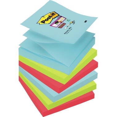 Post-it Lot de 6 Bloc-Notes - Collection Miami