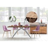 thumbnail of SIT Möbel Esszimmertisch 240 cm aus Teak | Platte 50 mm natur | Metallgestell antiksilber | B 240 x T 100 x H 73,5 cm | 15544-40 | Serie TABLES & CO