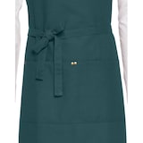thumbnail of PROVENCE - Eyelet Bib Apron with Pocket: One Size / Grey