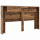 thumbnail of vidaXL Kopfteil Schrank Altholz 180 x 17 x 104,5 cm Holzwerkstoff