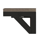 thumbnail of COSTWAY Cabideiro de 184 cm com sapateira, banco e 11 ganchos, estrutura metálica