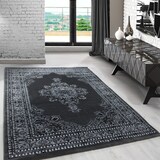 thumbnail of Carpetsale24 XXL Orient Teppich 300x400 cm Grau, Zeitloses Design mit klassischem Muster, Pflegeleichter Teppich für Loft oder Galerie