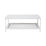 thumbnail of SVITA AMAL Couchtisch Weiß Coffeetable Moderner Wohnzimmertisch mit Ablage