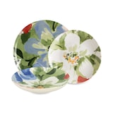 thumbnail of Novastyl - Lot de 36 assiettes floralux en porcelaine